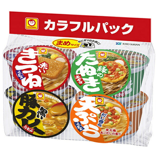 Toyo Suisan Maruchan Mame Colorful Pack 4 servings for the West 172g x 6 bags [shipped in Japan]