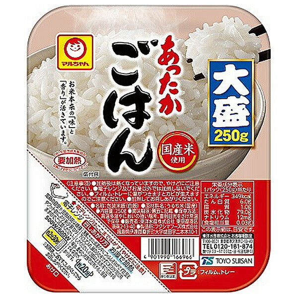 東洋水産 あったかごはん 大盛 250g×20(10×2)個入【日本出荷】