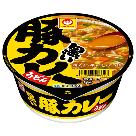 Toyo Suisan Maruchan Black Pork Curry Udon 87g x 12 pieces [Shipped in Japan]