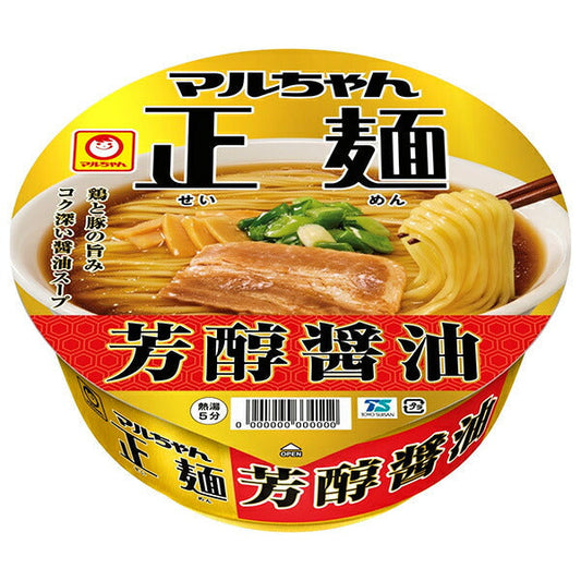 Toyo Suisan Maruchan Seimen Cup Rich Soy Sauce 120g x 12 pieces [Shipped in Japan]