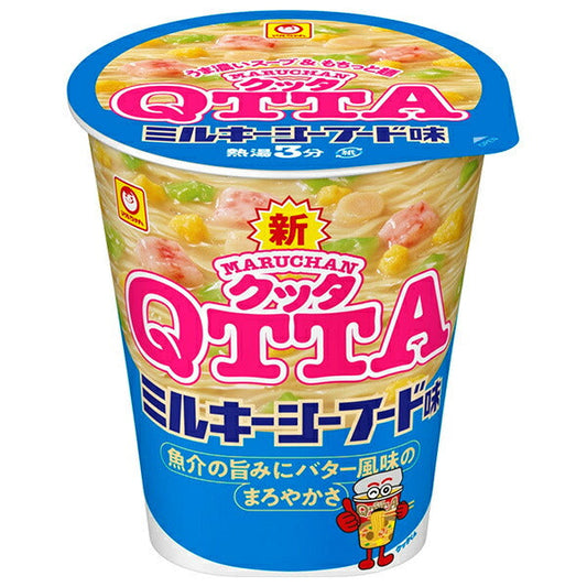 東洋水産 MARUCHAN QTTA(マルチャン クッタ) ミルキーシーフード味 77g×12個入【日本出荷】