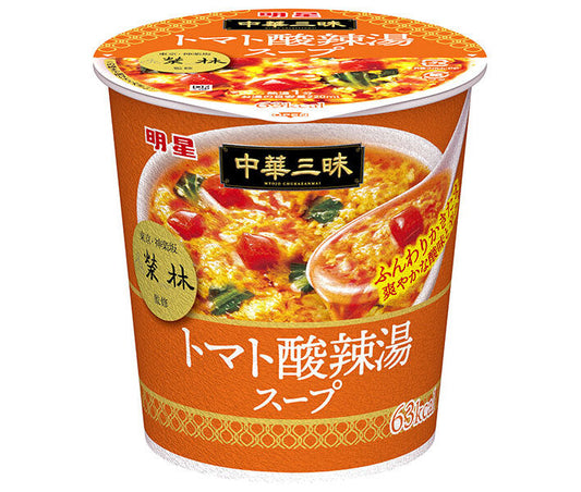 Myojo Foods Chinese Zanmai Eirin Tomato Hot and Sour Soup 18g x 6 pieces [Shipped in Japan]