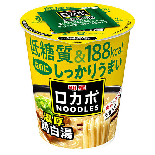Myojo Foods Locabo NOODLES Rich Chicken White Soup 57g x 12 pieces [Shipped in Japan]