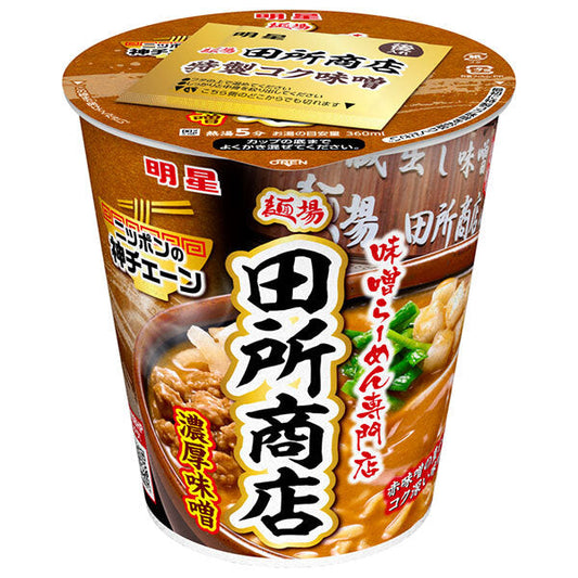 Myojo Foods Nippon no Kami Chain Tadokoro Shoten Rich Miso 107g x 12 pieces [Shipped in Japan]