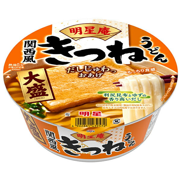 Myojo Foods Myojoan Kitsune Udon Large Size 105g x 12 pieces [Shipped in Japan]