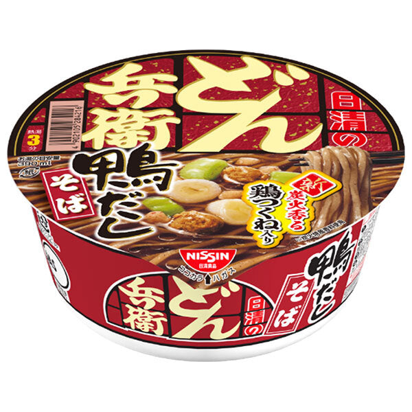 Nissin Foods Nissin Donbei Duck Dashi Soba 104g x 12 pieces [Shipped in Japan]