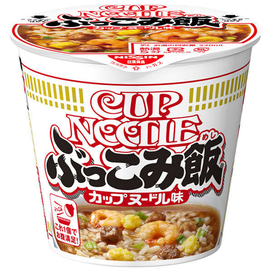 Nissin Foods Cup Noodle Bukkomi Meshi 75g x 6 pieces [Shipped in Japan]