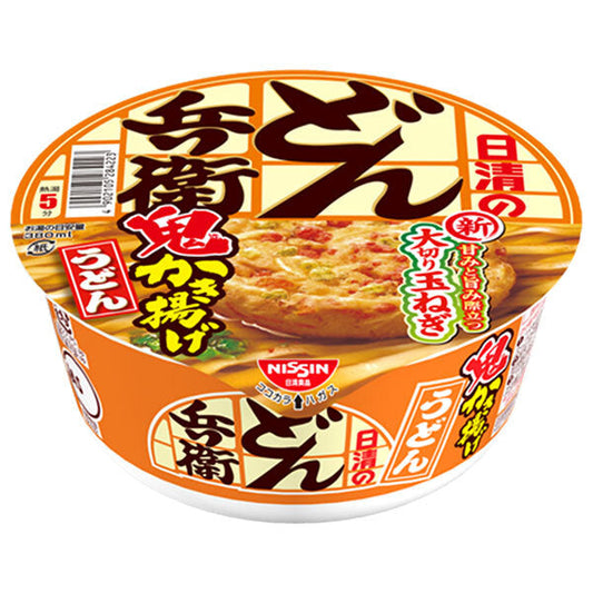 Nissin Foods Nissin Donbei Oni Kakiage Udon 96g x 12 pieces [Shipped in Japan]