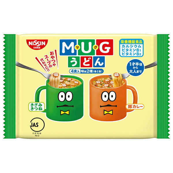 Nissin Foods Nissin Mug Udon, 94g x 12 packs [Ships from Japan] 
