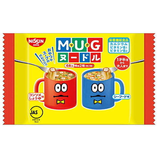 Nissin Foods Nissin Mug Noodles 4 servings (94g) x 12 pieces [Shipped in Japan]