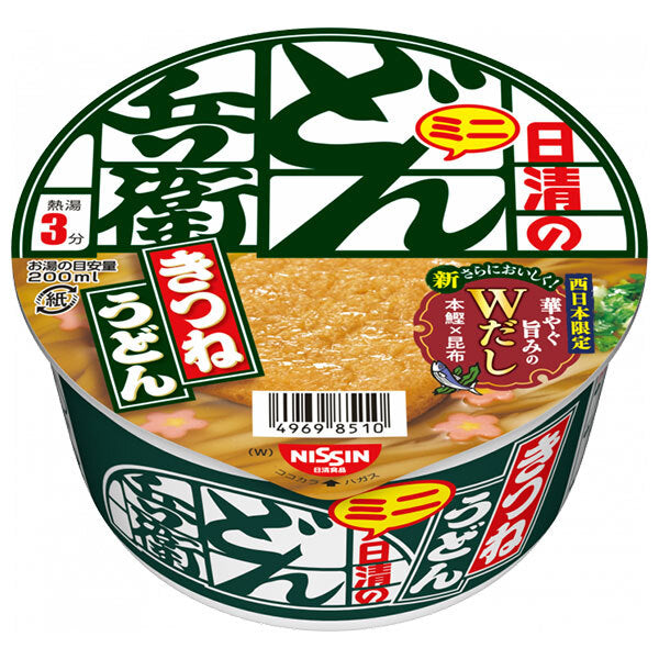 Nissin Foods Nissin Donbei Kitsune Udon Mini [West] 42g x 12 pieces [Shipped in Japan]
