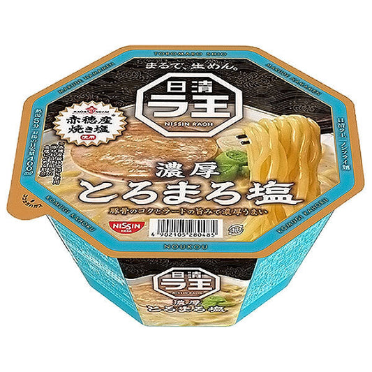 Nissin Foods Nissin Raoh Toromaro Salt 112g x 12 pieces [Shipped in Japan]