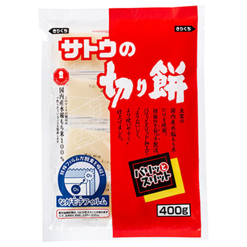 Sato Foods Sato's Crispy Slit Mochi Rice Cakes, 400g x 20 bags [Ships from Japan] 