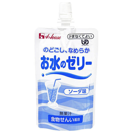 House Foods Water Jelly Soda Flavor 120g x 40 pieces [Shipped in Japan]
