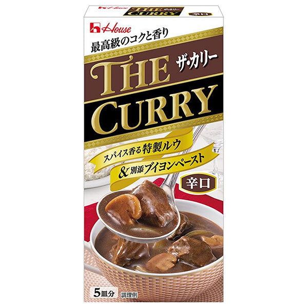 House Foods THE CURRY Spicy 140g x 10 pieces [shipped in Japan]