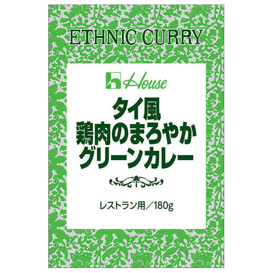 House Foods Thai style chicken mellow green curry 180g x 30 bags [shipped in Japan]