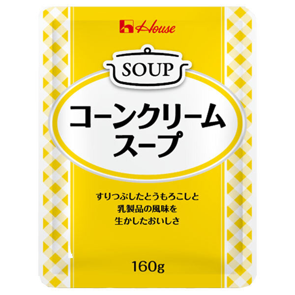 House Foods Corn Cream Soup, 160g x 30 bags [Ships from Japan] 