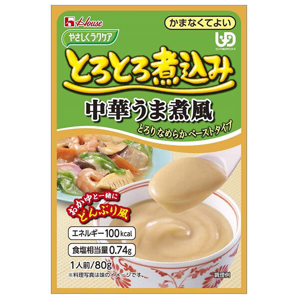 House Foods Easy Raku Care Meltingly Stewed Chinese Umani Style 80g x 40 pieces [Shipped in Japan]
