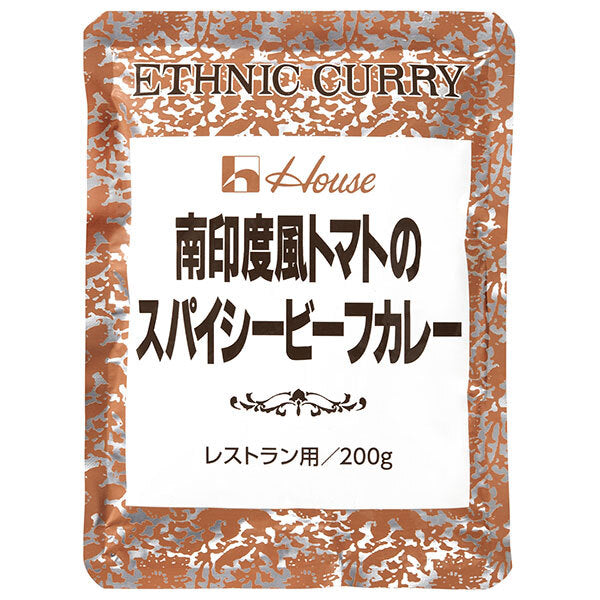 House Foods South Indian Tomato Spicy Beef Curry, 200g x 30 bags [Ships from Japan] 