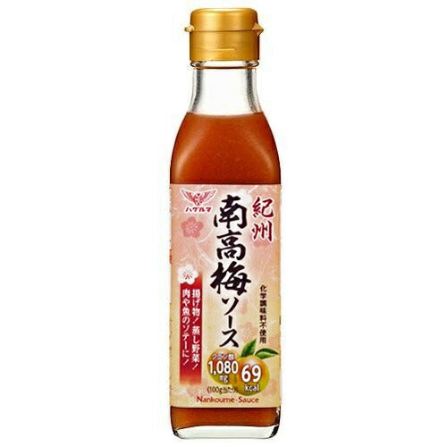 Haguruma Kishu Nanko Plum Sauce 220g bottle x 12 bottles [shipped in Japan]