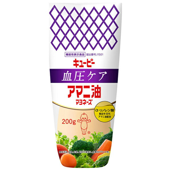 Kewpie Blood Pressure Care Flaxseed Oil Mayonnaise 200g x 15 bags [Shipped in Japan]