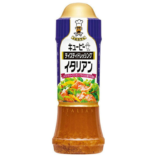 Kewpie Tasty Dressing Italian 210ml plastic bottle x 12 bottles [shipped in Japan]