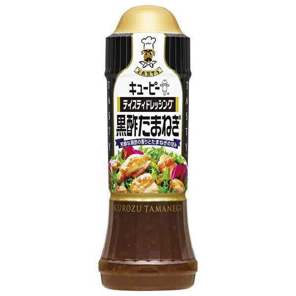 Kewpie Tasty Dressing Black Vinegar Onion 210ml plastic bottle x 12 bottles [shipped in Japan]