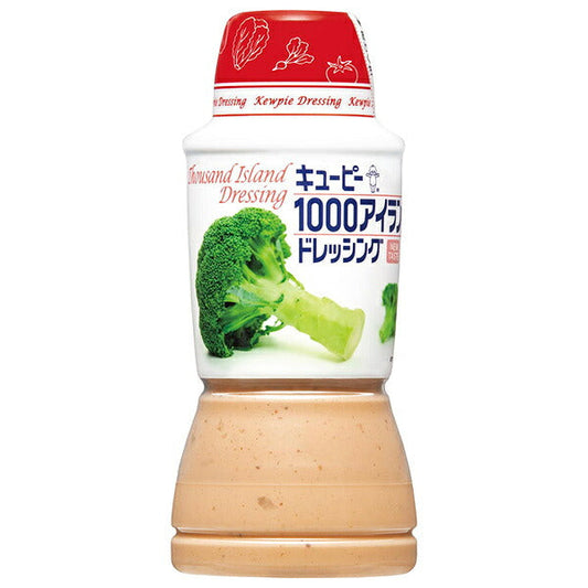 Kewpie 1000 Island Dressing 380ml plastic bottles x 6 bottles [shipped in Japan]