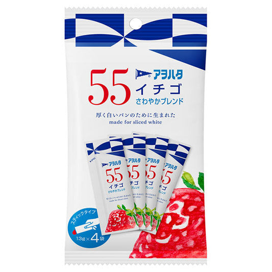 アヲハタ 55 イチゴ さわやかブレンド 13g×4袋×12個入【日本出荷】