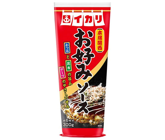 イカリソース お好みソース 300g×10本入【日本出荷】