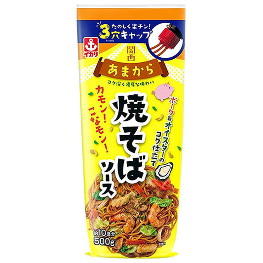 Ikari Sauce Kansai Sweet and Sour Yakisoba Sauce 500g x 10 bottles [Ships from Japan] 