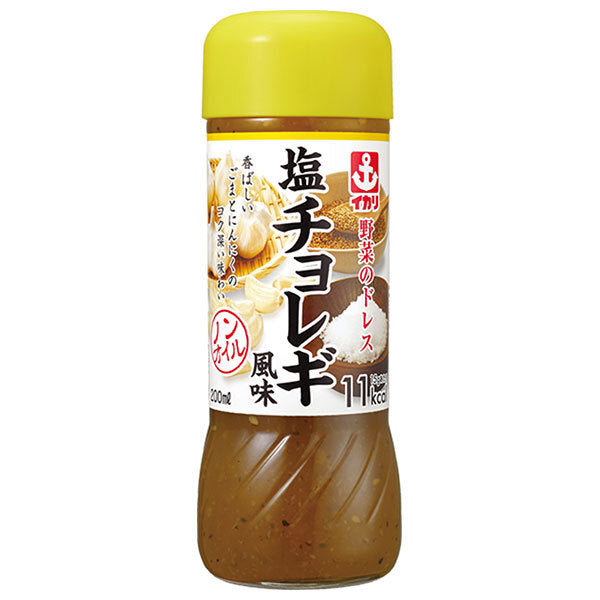 イカリソース 野菜のドレス 塩チョレギ風味 200ml瓶×10本入【日本出荷】