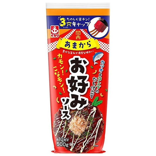 Ikari Sauce Kansai Sweet and Sour Sauce, 500g x 10 bottles [Ships from Japan] 