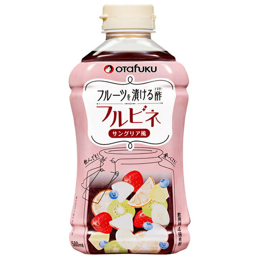 Otafuku Furubine Sangria-Style Vinegar 500ml x 12 Bottles [Ships from Japan]