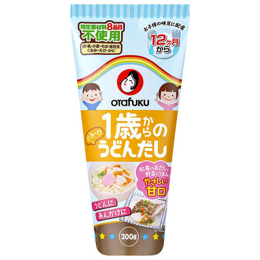 Otafuku Udon Dashi for Ages 1+, 200g x 12 Bottles [Ships from Japan] 