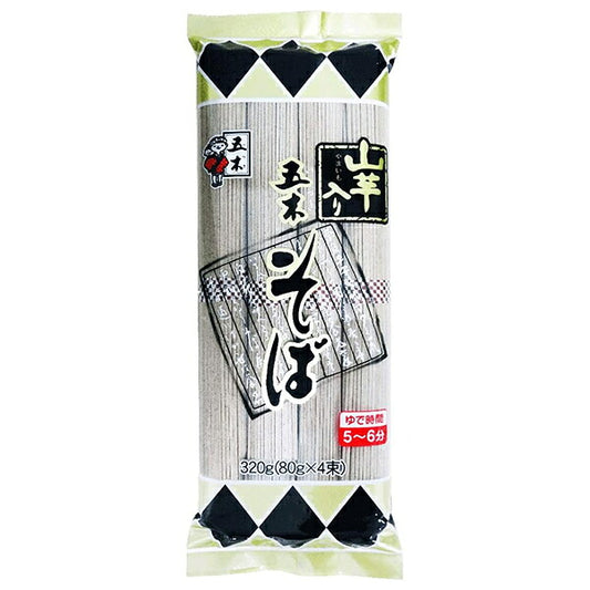 五木食品 山芋入りそば 320g×20袋入【日本出荷】