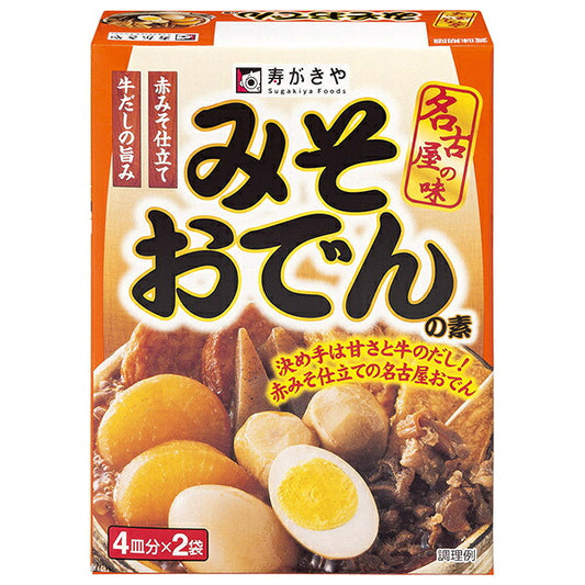 Sugakiya Powdered Miso Oden Mix 60g x 10 bags [Shipped in Japan]