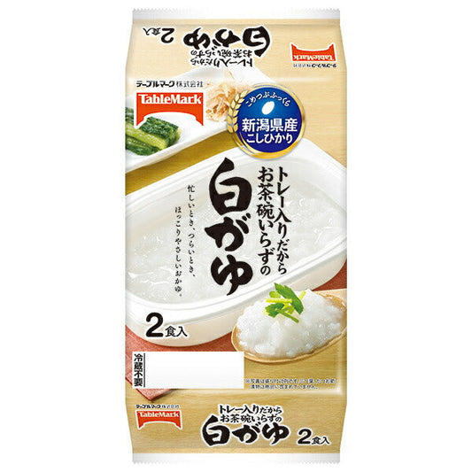 Table Mark Niigata Prefecture Koshihikari White Gayu 2 servings (250g x 2 pieces) x 8 pieces [Shipped in Japan]