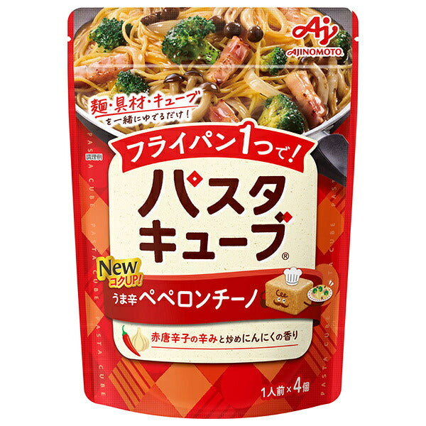 Ajinomoto Pasta Cube Delicious Spicy Peperoncino 36g (4 pieces) x 8 pieces [Shipped in Japan]