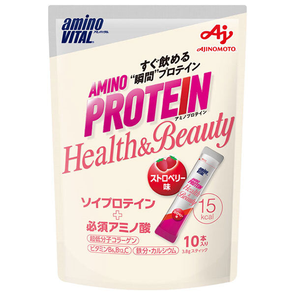 Ajinomoto Amino Vital Amino Protein for Women, 38g (10 bottles) x 20 packs [Ships from Japan] 
