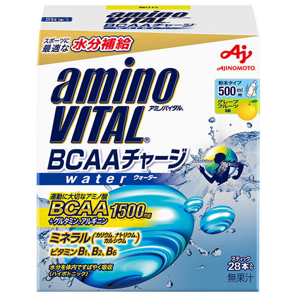 Ajinomoto Amino Vital BCAA Charge Water, 196g (28 bottles) x 12 boxes [Ships from Japan] 