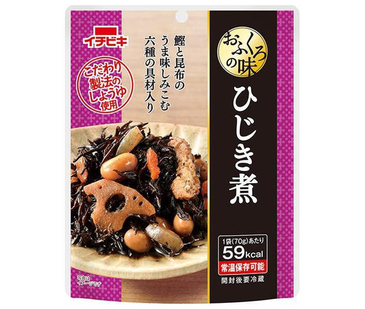 Ichibiki Mom's Flavor Boiled Hijiki 70g x 10 bags [Shipped in Japan]
