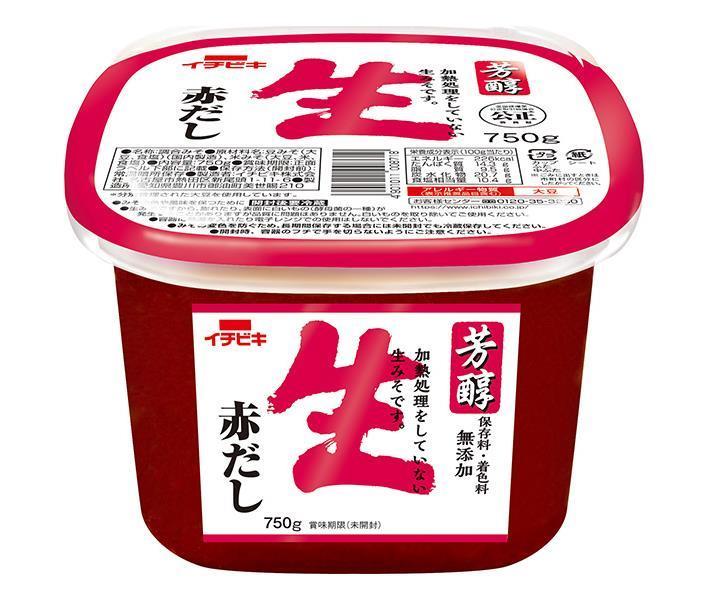 イチビキ 芳醇生赤だし 750g×6個入【日本出荷】
