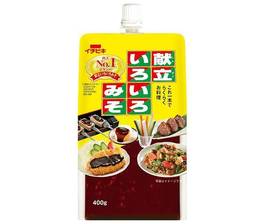 イチビキ 献立いろいろみそ 400g×12本入【日本出荷】