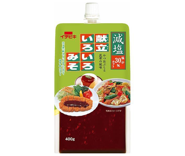 Ichibiki Low Salt Menu Various Miso 400g x 12 pieces [Shipped in Japan]
