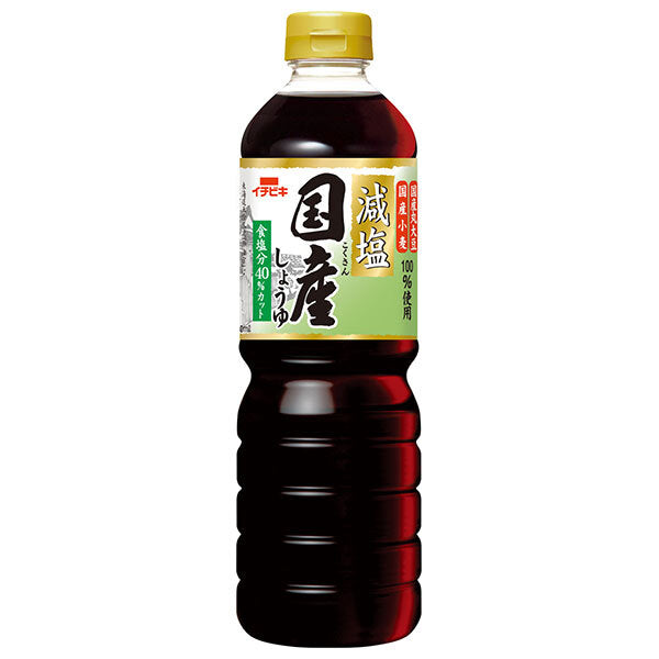 Ichibiki Reduced-Sodium Japanese Soy Sauce, 750ml PET Bottle x 8 [Ships from Japan] 