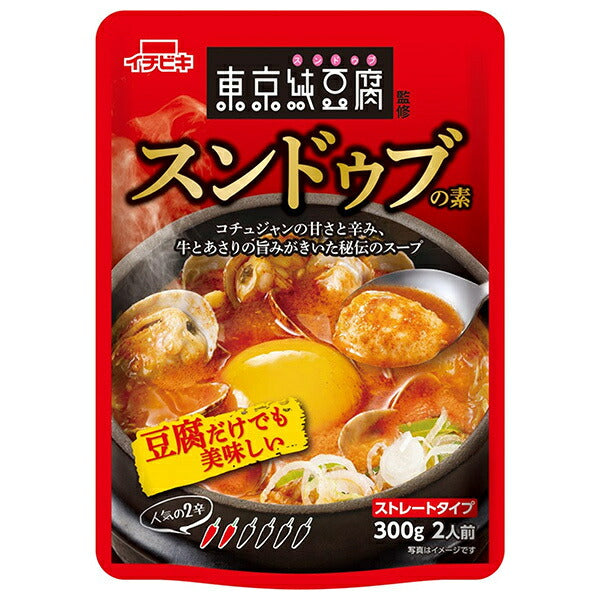 Ichibiki Tokyo Sundubu Soup Base, 300g x 10 bags [Ships from Japan]