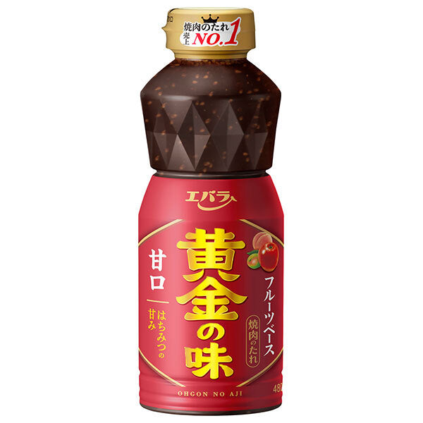 Ebara Foods Golden Taste, Sweet, 480g x 12 bottles [Ships from Japan] 