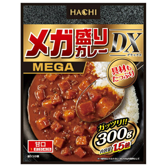 Hachi Foods Mega-Serving Curry Deluxe Mild, 300g x 20 packs [Ships from Japan] 