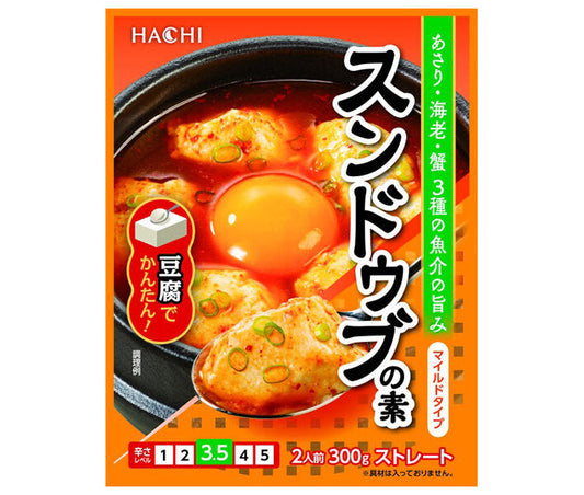 ハチ食品 スンドゥブの素 マイルドタイプ 300g×20袋入【日本出荷】